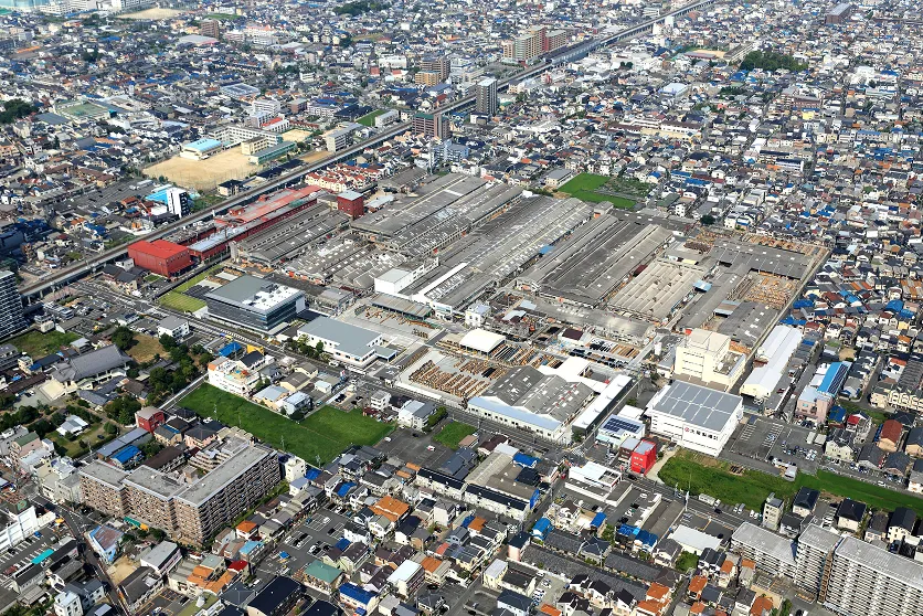 大阪工場遠景